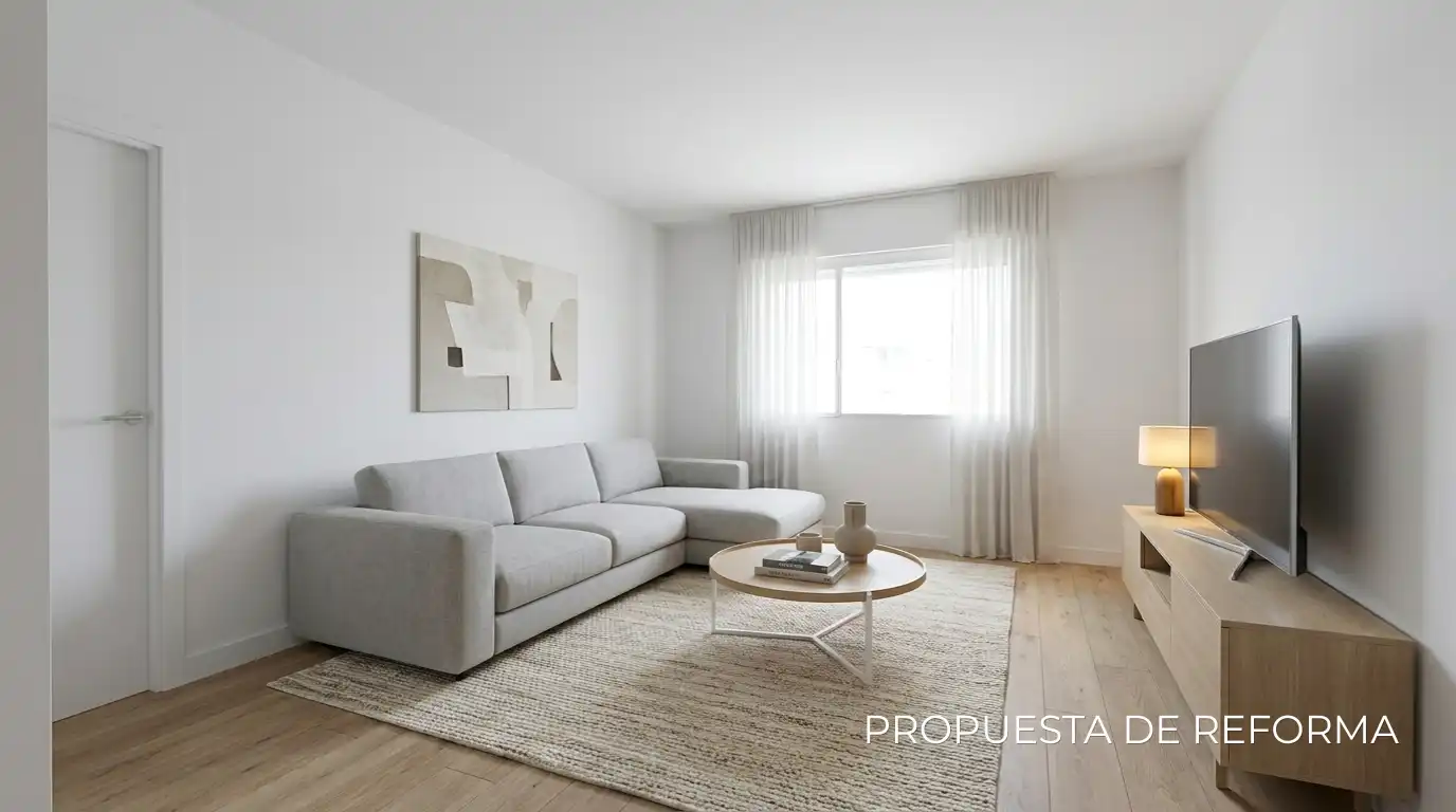 Living room of Flat for sale in Madrid  with Heating