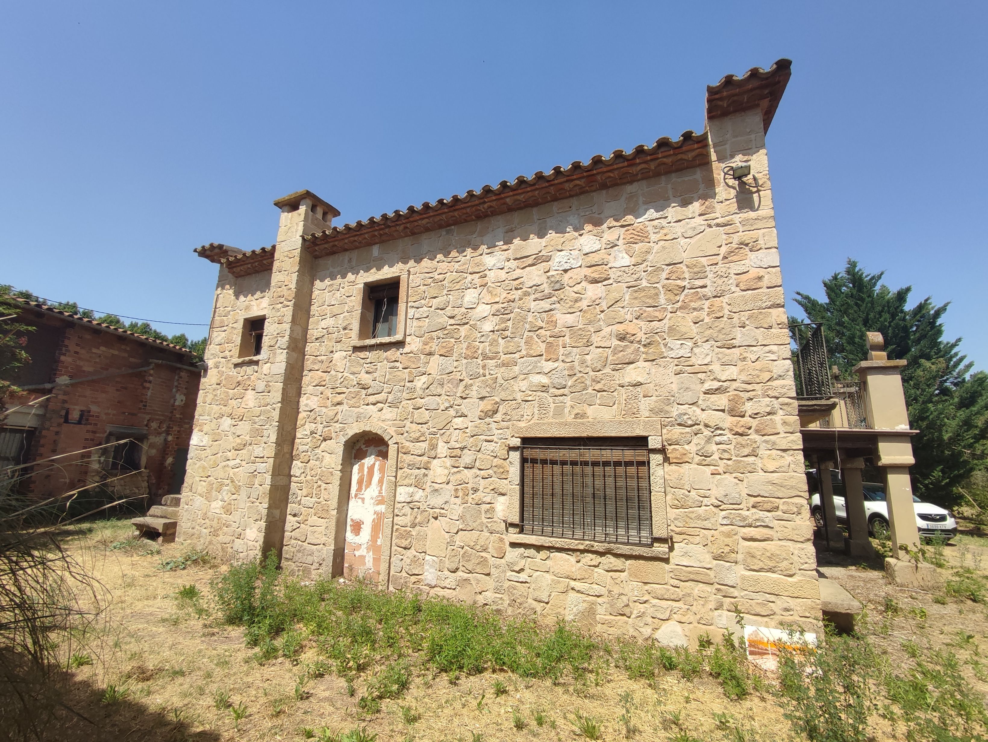Exterior view of House or chalet for sale in Les Borges Blanques  with Private garden, Terrace and Storage room