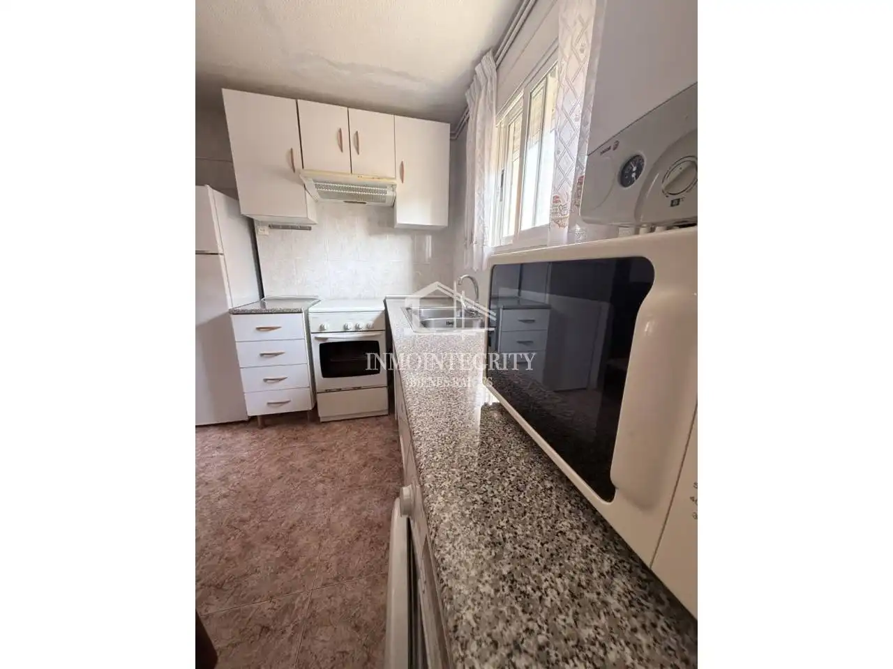 Cocina de Piso en venta en Castellón de la Plana / Castelló de la Plana con Aire acondicionado, Calefacción y Amueblado