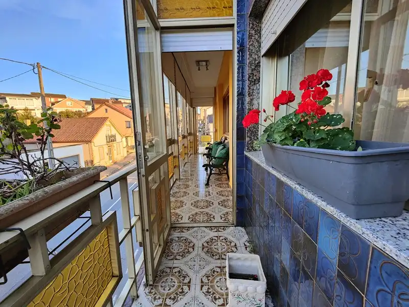 Terrassa de Casa o xalet en venda en Rianxo amb Calefacció, Jardí privat i Moblat