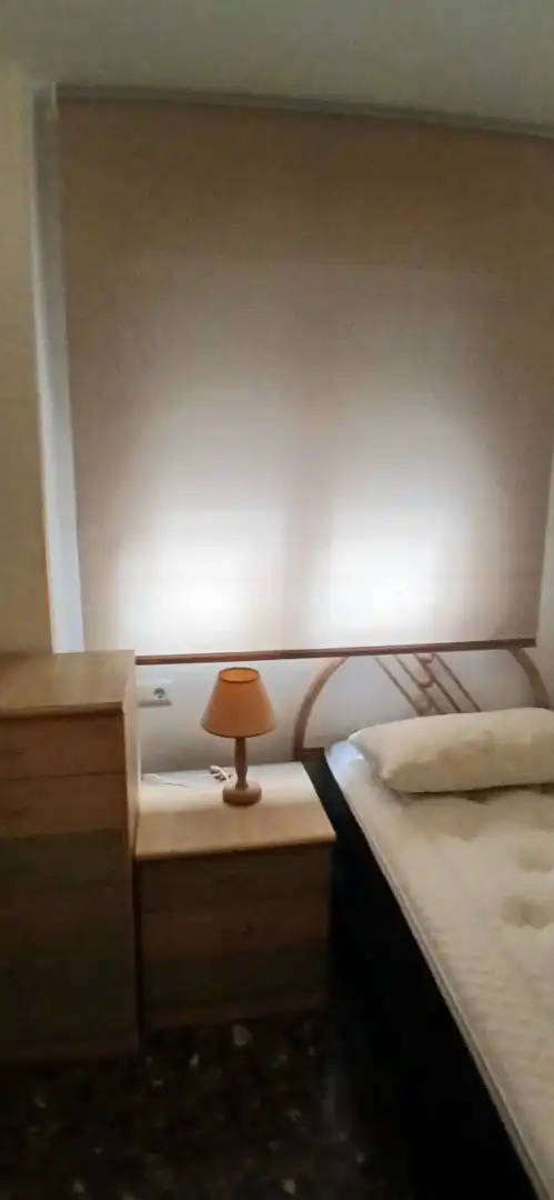 Bedroom of Flat for rent in Almería  with Air Conditioner, Terrace and Furnished