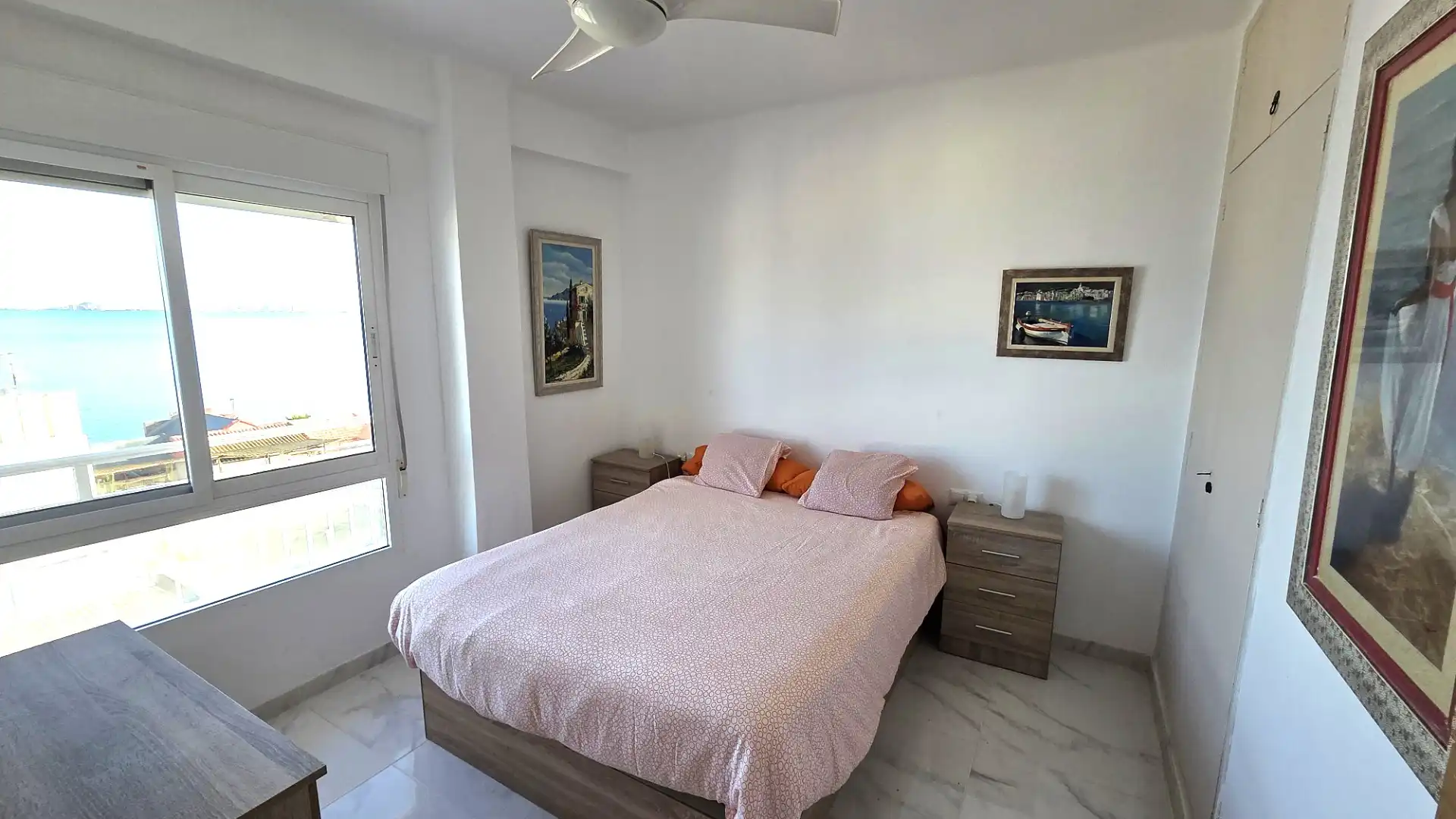 Bedroom of Flat for sale in Cartagena  with Terrace, Furnished and Oven
