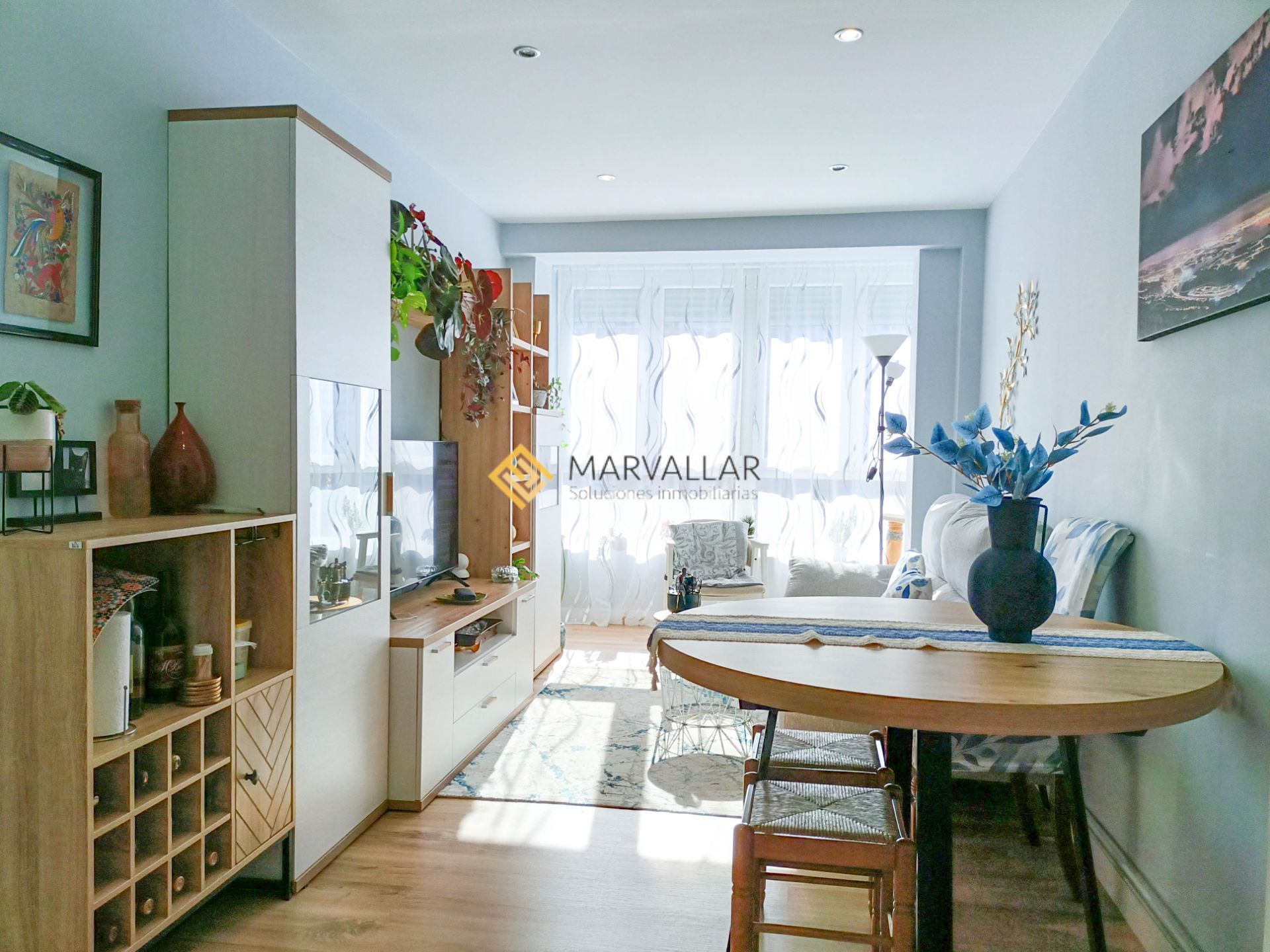 Living room of Flat for sale in Santander  with Heating