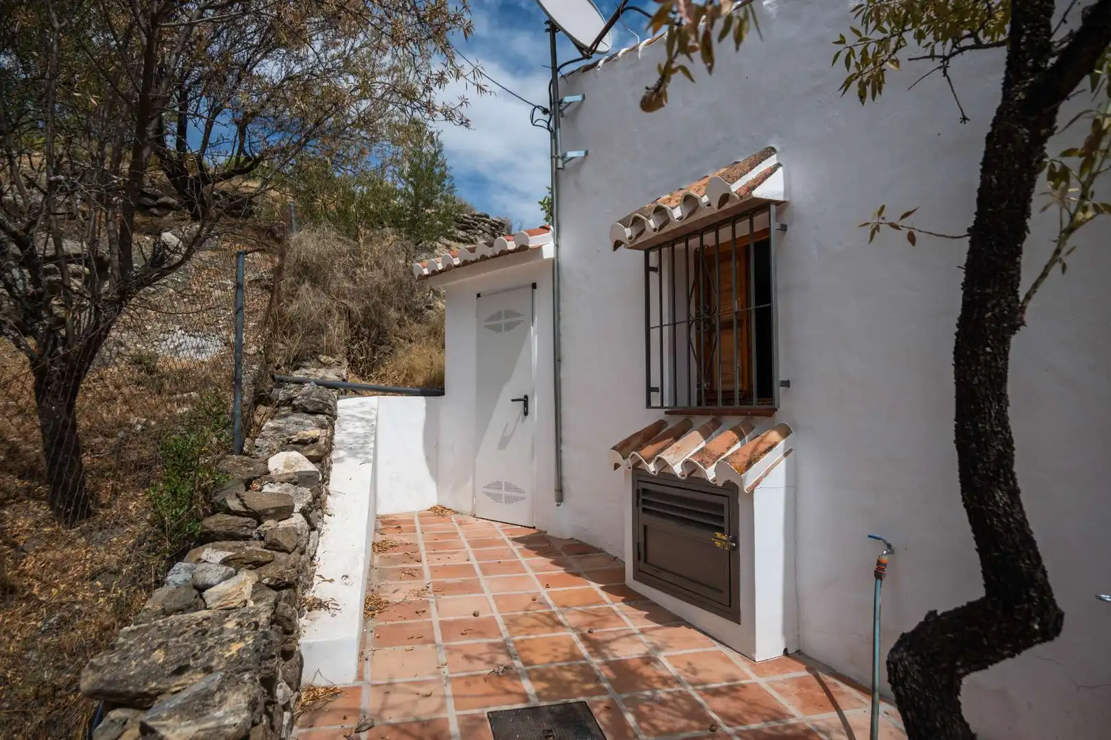 Garden of Houses for sale in Canillas de Albaida  with Air Conditioner, Private garden and Terrace