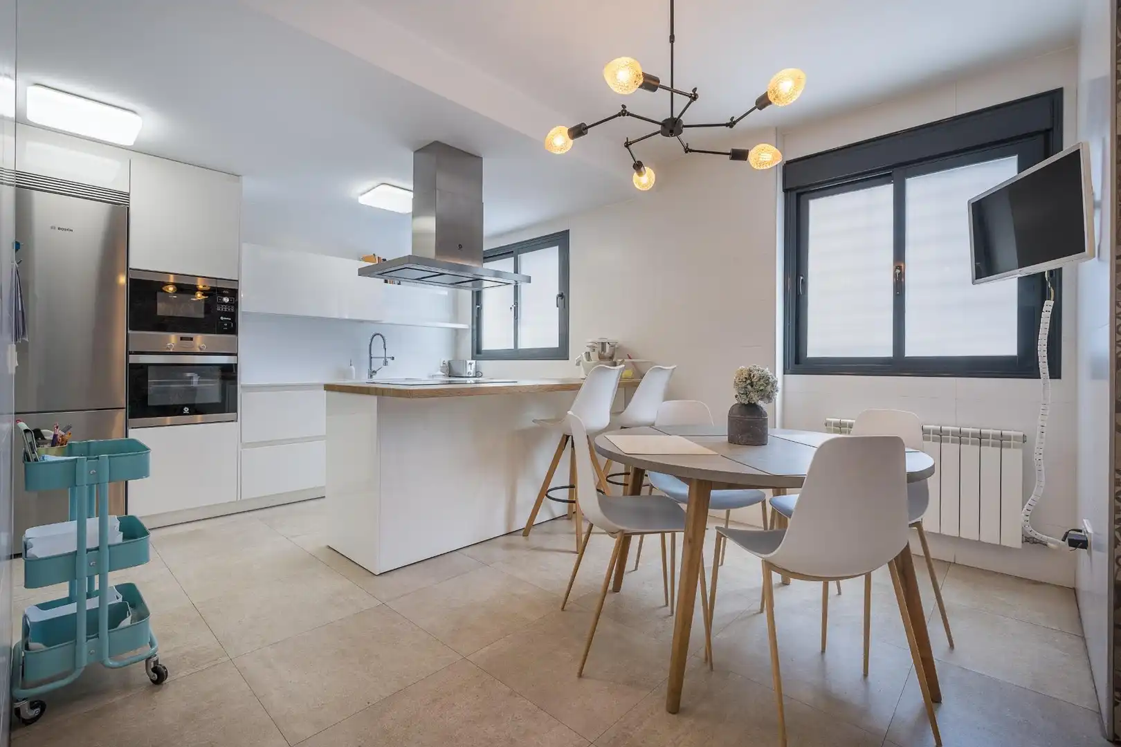 Cocina de Casa adosada en venta en Granada con Jardín privado y Balcón