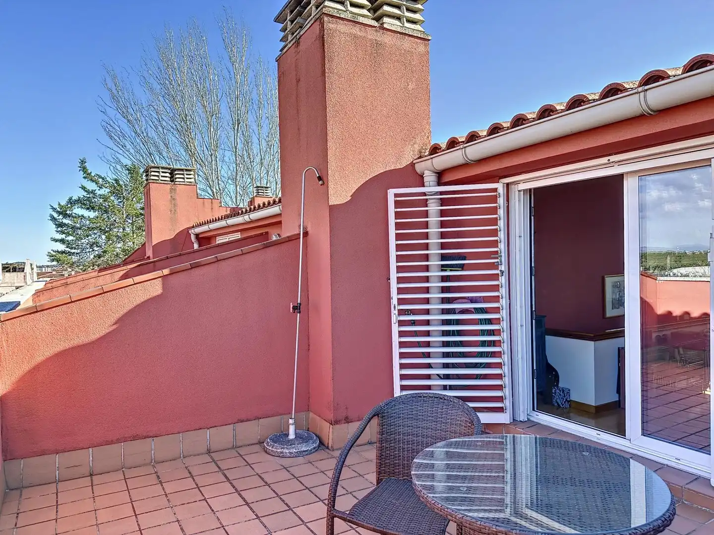 Terrassa de Casa adosada en venda en Cerdanyola del Vallès amb Aire condicionat, Jardí privat i Terrassa