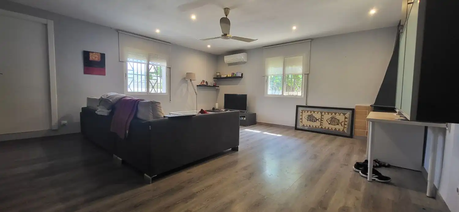 Living room of Houses for sale in Roquetes  with Private garden, Terrace and Storage room