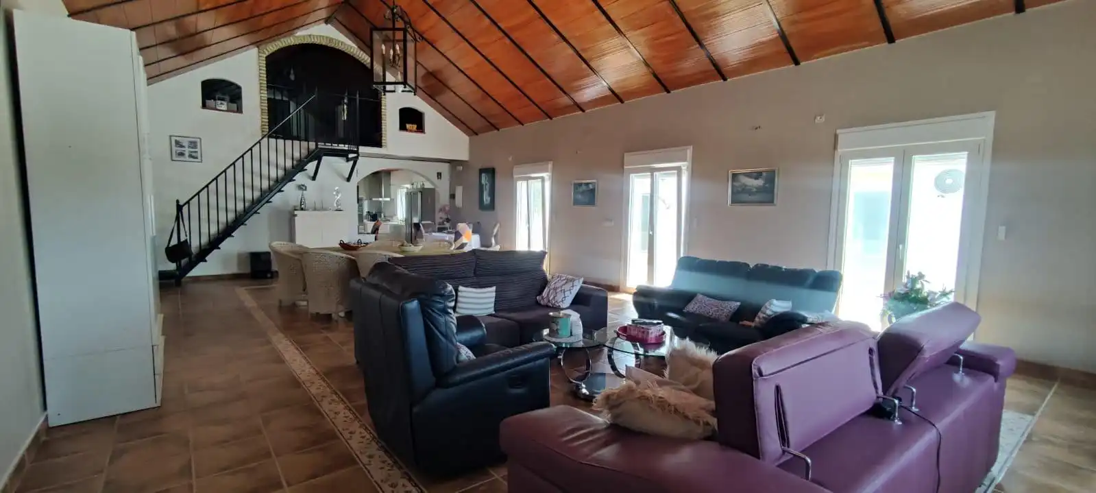 Living room of Houses for sale in Utrera  with Air Conditioner, Private garden and Terrace