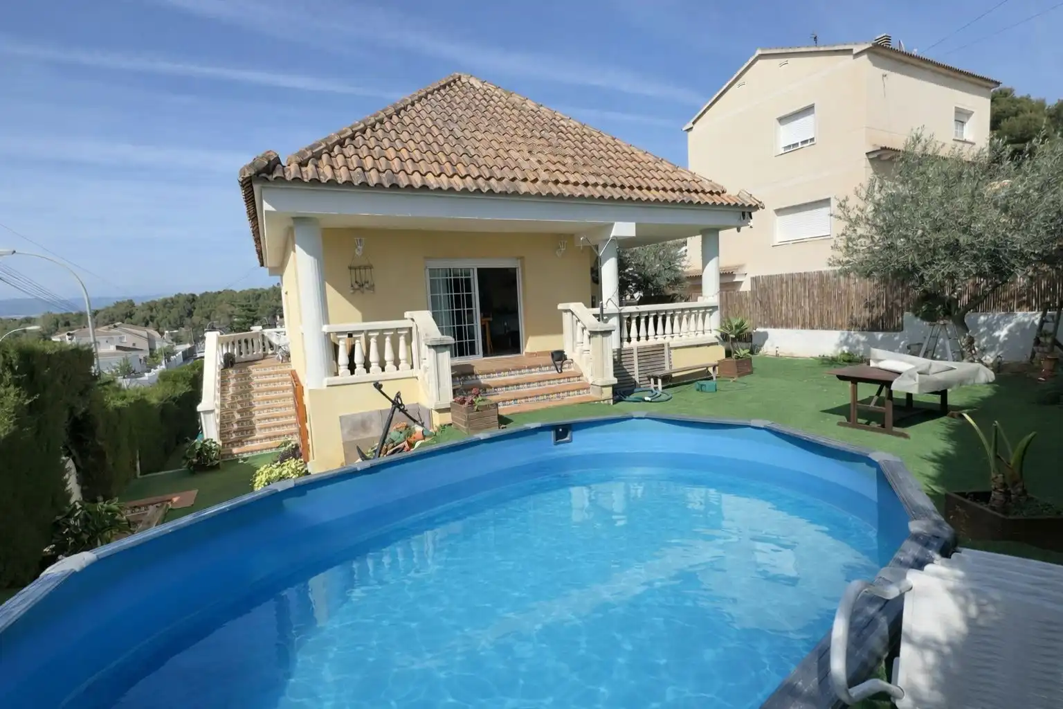 Piscina de Casa o chalet en venta en El Vendrell con Aire acondicionado, Calefacción y Jardín privado