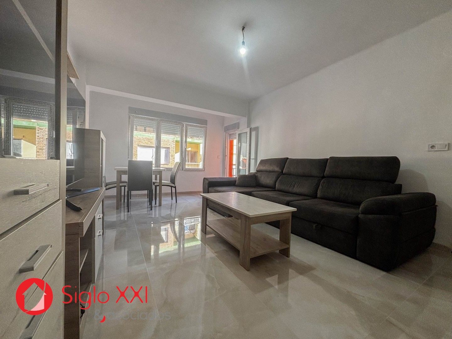 Sala d'estar de Pis en venda en Sant Joan de Moró amb Moblat