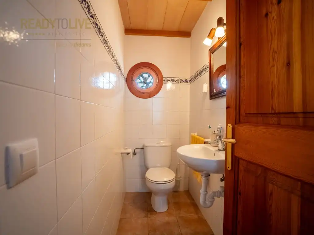 Baño de Finca rústica en venta en Sa Pobla con Calefacción, Jardín privado y Balcón