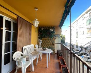 Balcony of Single-family semi-detached for sale in Plasencia  with Air Conditioner and Terrace