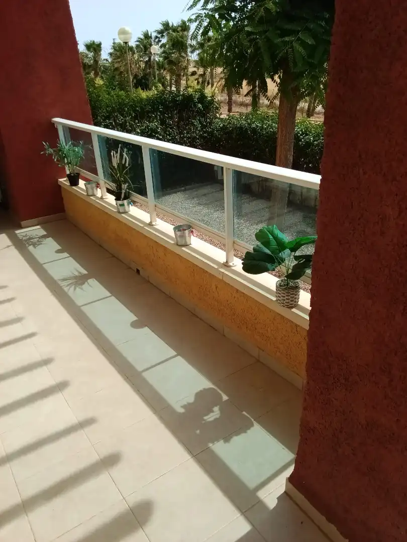 Balcony of Flat for sale in Fuente Álamo de Murcia  with Air Conditioner, Heating and Private garden