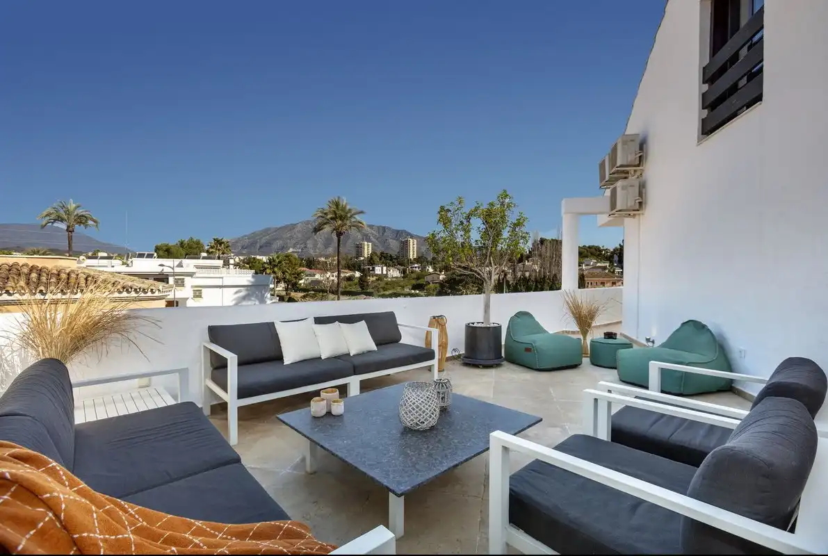 Terraza de Dúplex en venta en Marbella con Aire acondicionado, Calefacción y Terraza