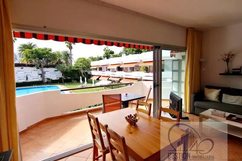 Terrace of Apartments for rent in Puerto de la Cruz  with Parquet flooring, Terrace and Furnished