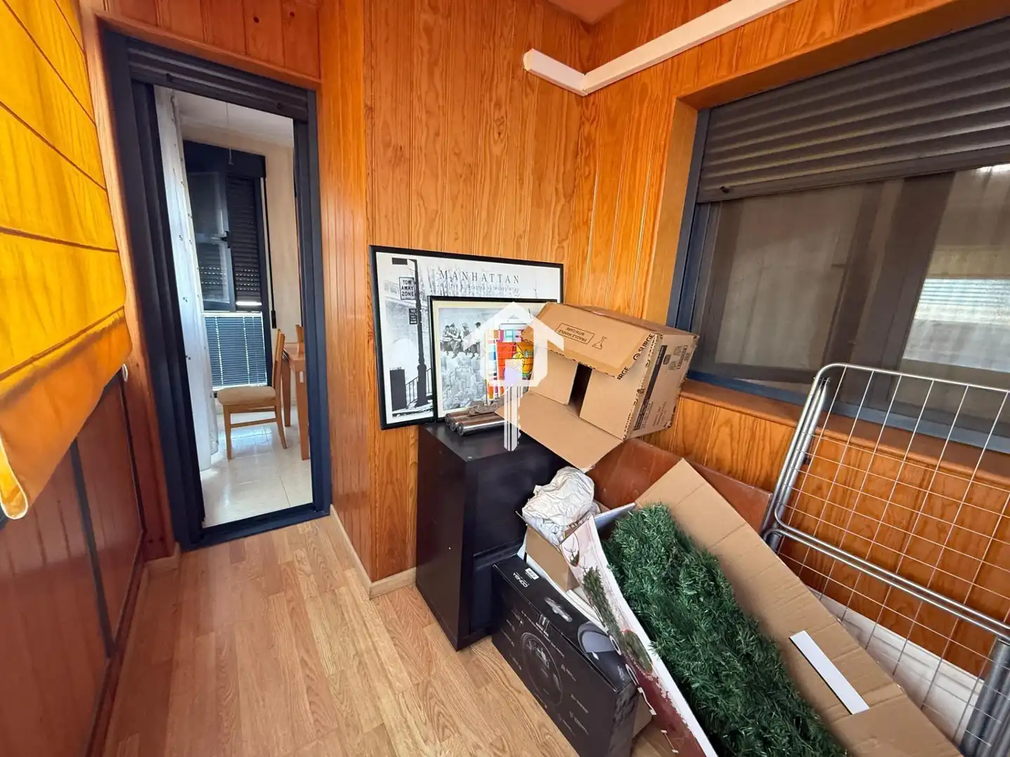 Balcony of Flat for sale in San Vicente del Raspeig / Sant Vicent del Raspeig  with Air Conditioner, Private garden and Furnished