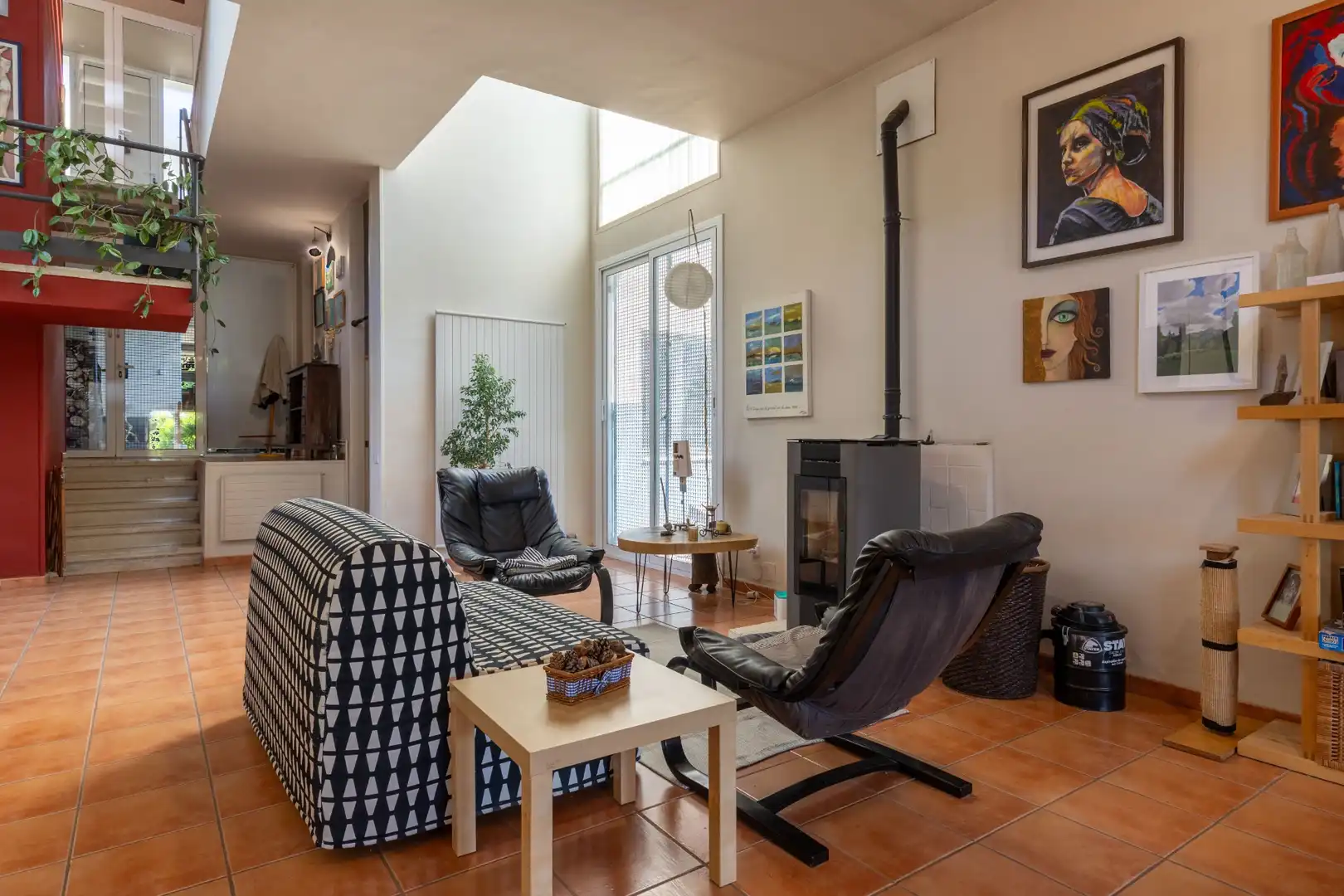 Sala d'estar de Casa o xalet en venda en Castellar del Vallès amb Aire condicionat, Calefacció i Jardí privat