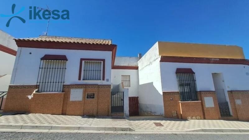 Exterior view of Single-family semi-detached for sale in Escacena del Campo