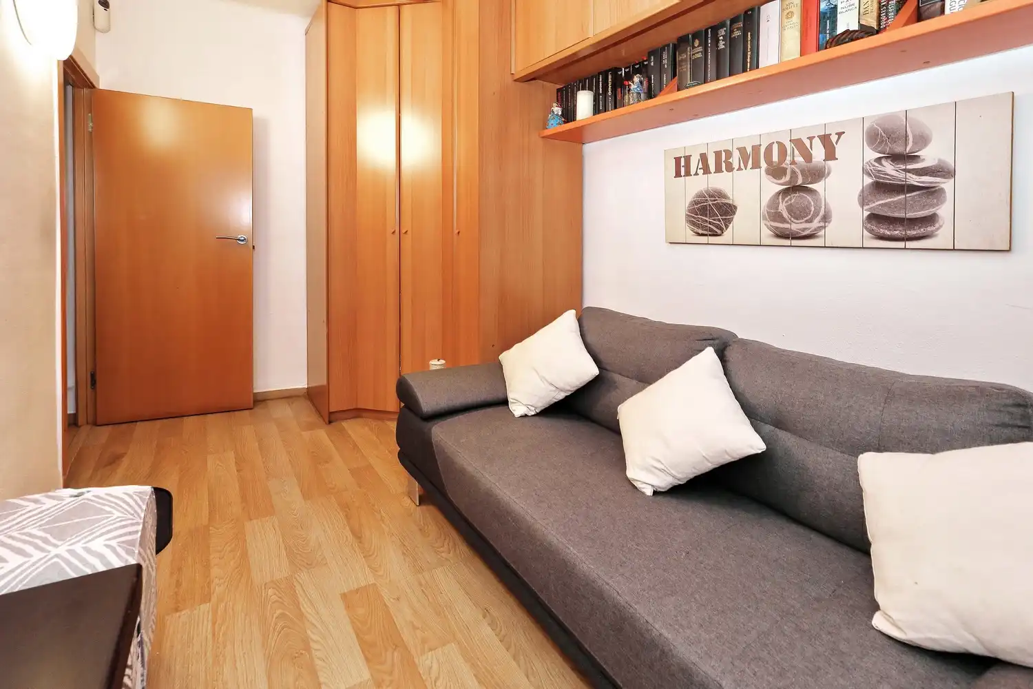 Sala de estar de Piso en venta en Barcelona con Aire acondicionado, Calefacción y Parquet