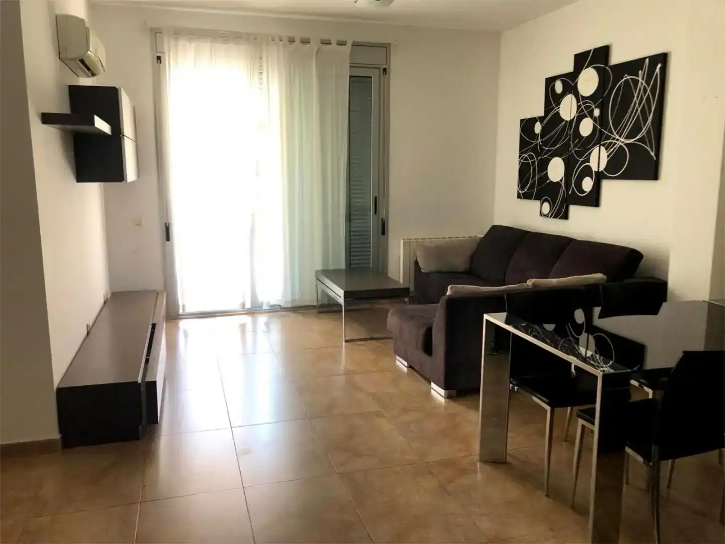 Sala d'estar de Pis en venda en Navarcles amb Aire condicionat