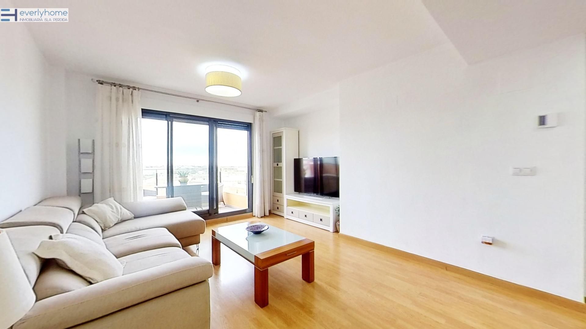 Living room of Flat to rent in Silla  with Air Conditioner, Terrace and Balcony