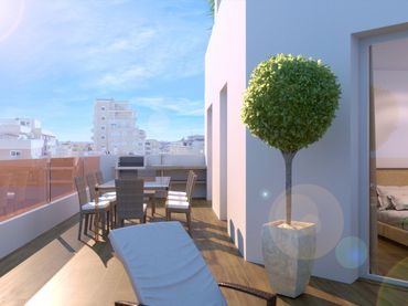Àtic amb piscina en venda a Calle del Poeta Zorrilla 5
