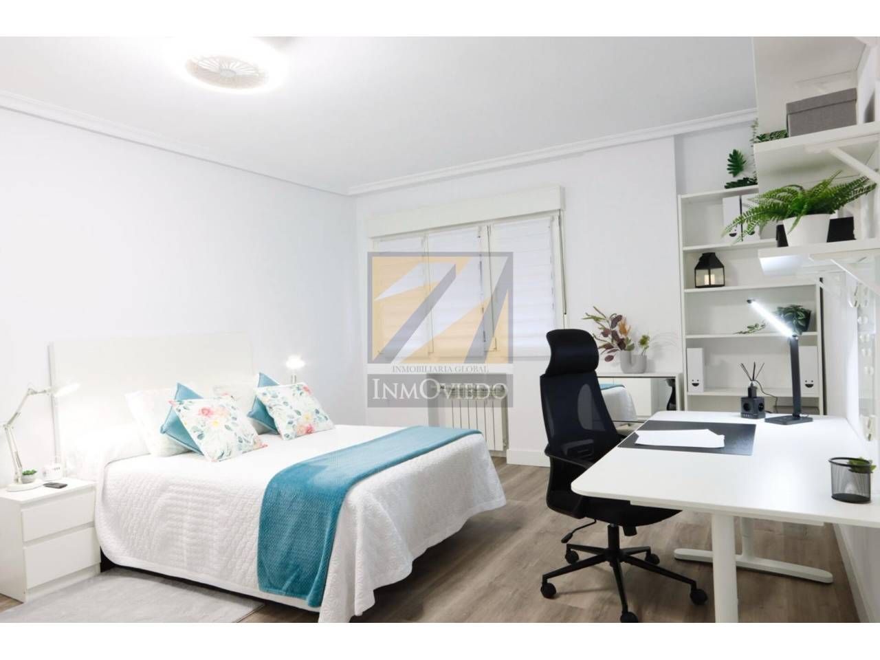 Bedroom of Flat to rent in Oviedo   with Heating and Furnished