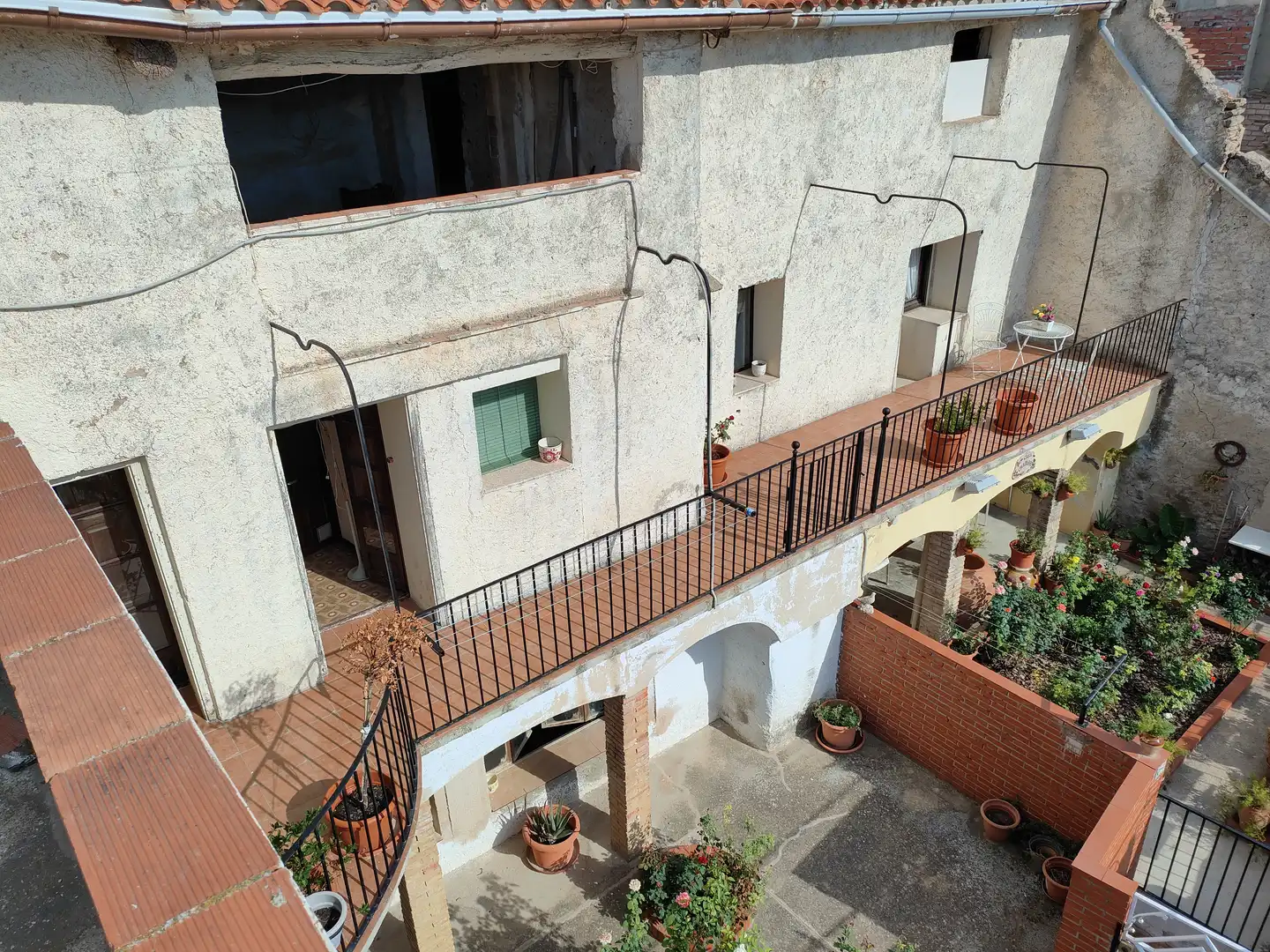 Terraza de Casa o chalet en venta en Valdealgorfa con Jardín privado, Terraza y Amueblado