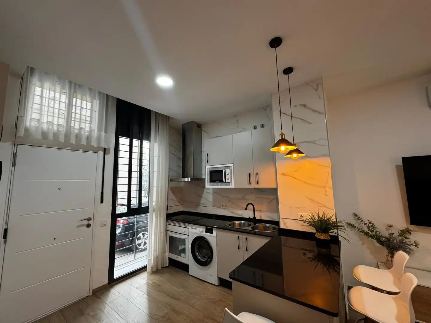 Kitchen of Flat for rent in Córdoba  with Air Conditioner, Heating and Furnished