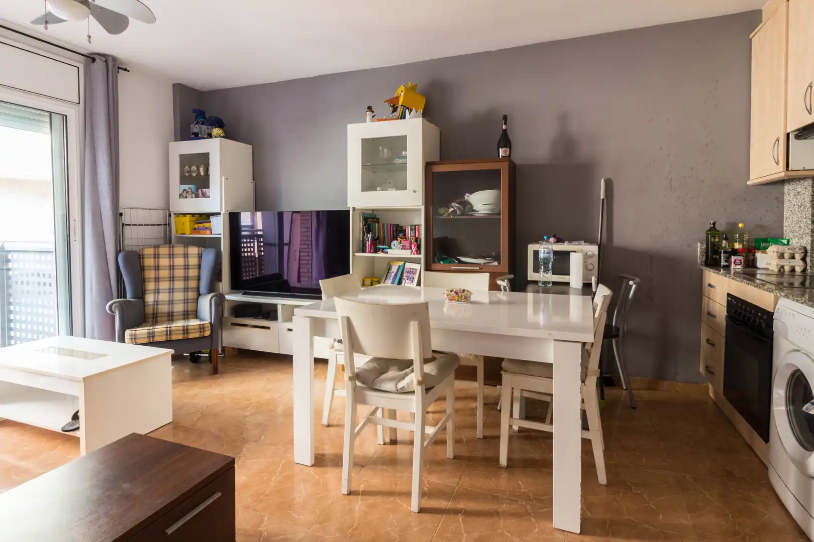 Sala de estar de Piso en venta en Cambrils con Aire acondicionado, Calefacción y Balcón