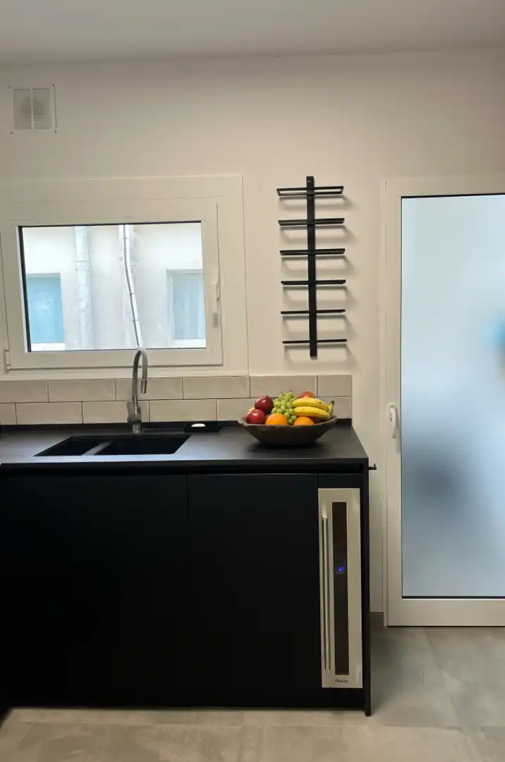 Cocina de Ático de alquiler en Palamós con Aire acondicionado, Calefacción y Terraza