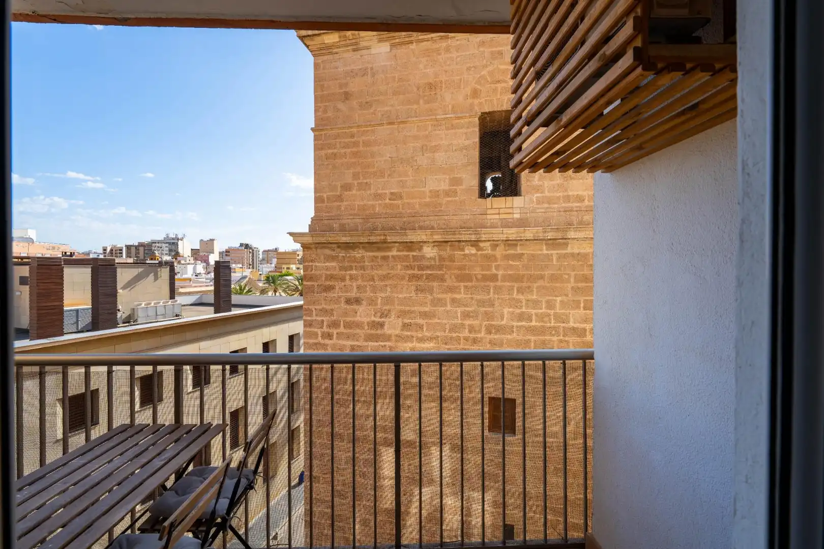 Terraza de Piso de alquiler en Almería con Aire acondicionado, Terraza y Amueblado
