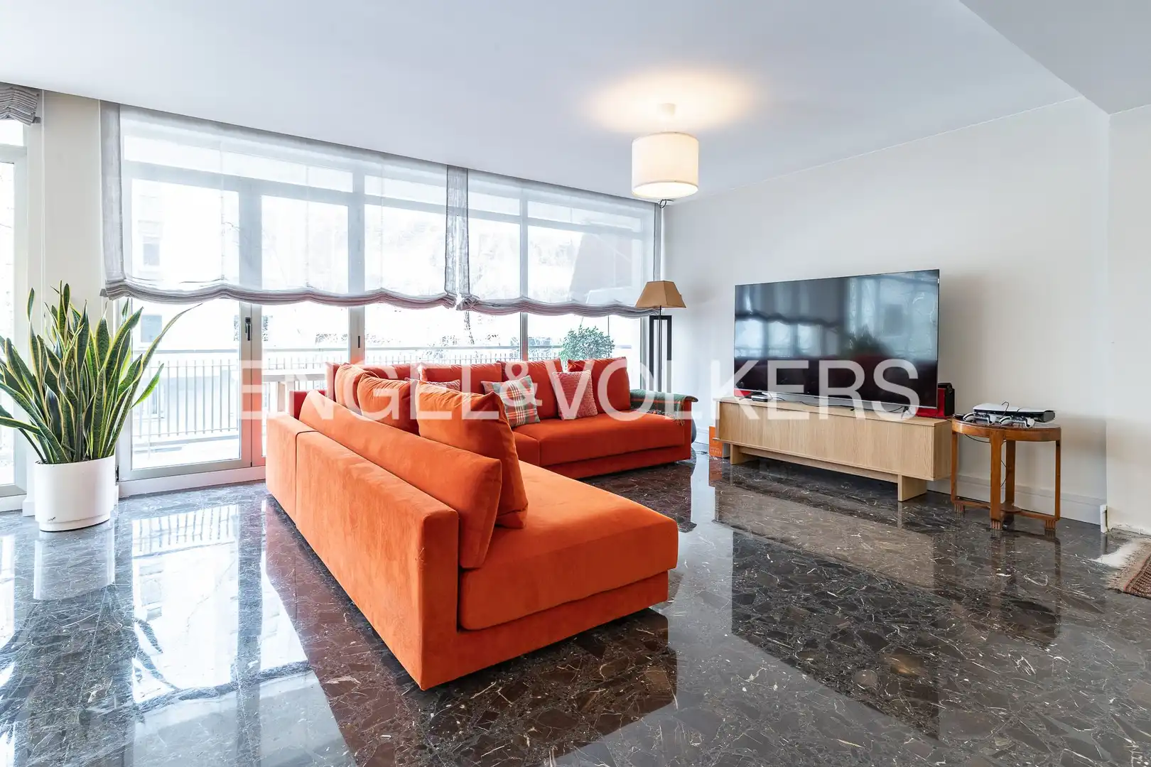 Living room of Flat for sale in Barcelona  with Air Conditioner, Heating and Parquet flooring