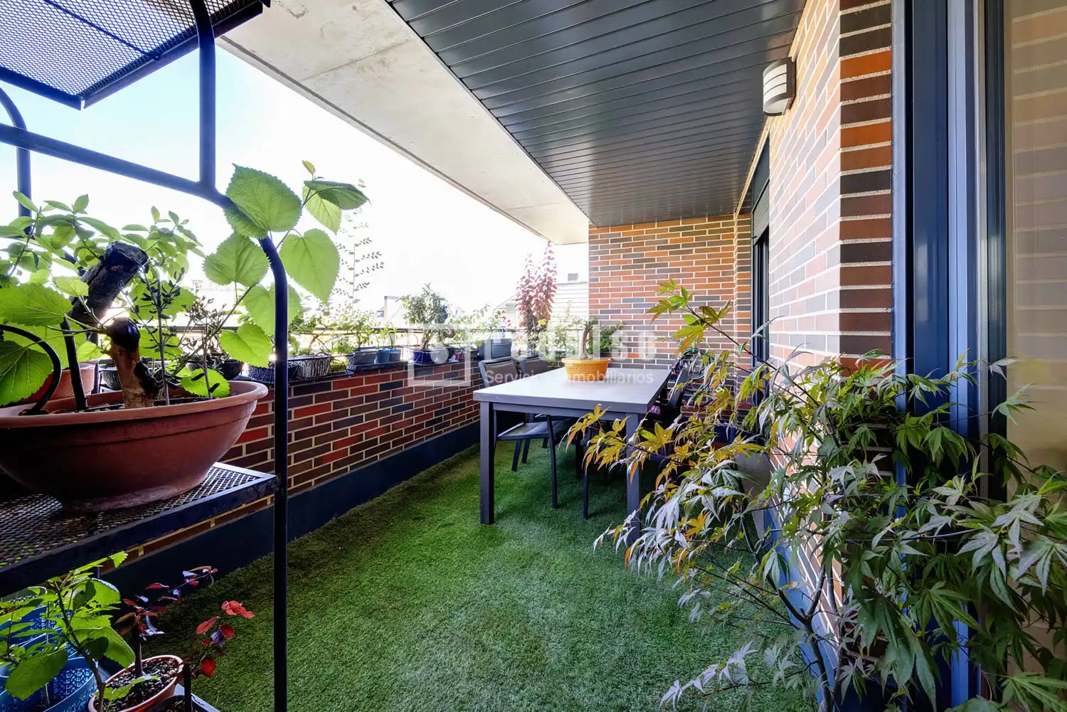 Terrace of Flat for sale in Boadilla del Monte  with Air Conditioner, Heating and Private garden