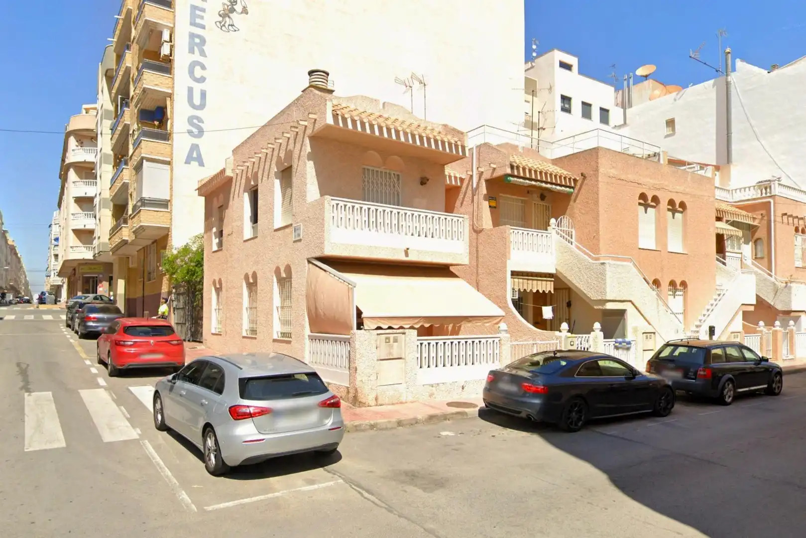 Exterior view of Detached homes for sale in Torrevieja  with Air Conditioner, Heating and Terrace