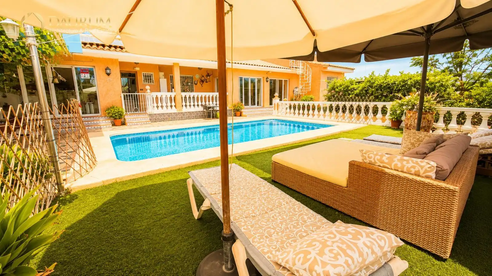 Terrace of Houses for sale in L'Alfàs del Pi  with Air Conditioner, Terrace and Storage room