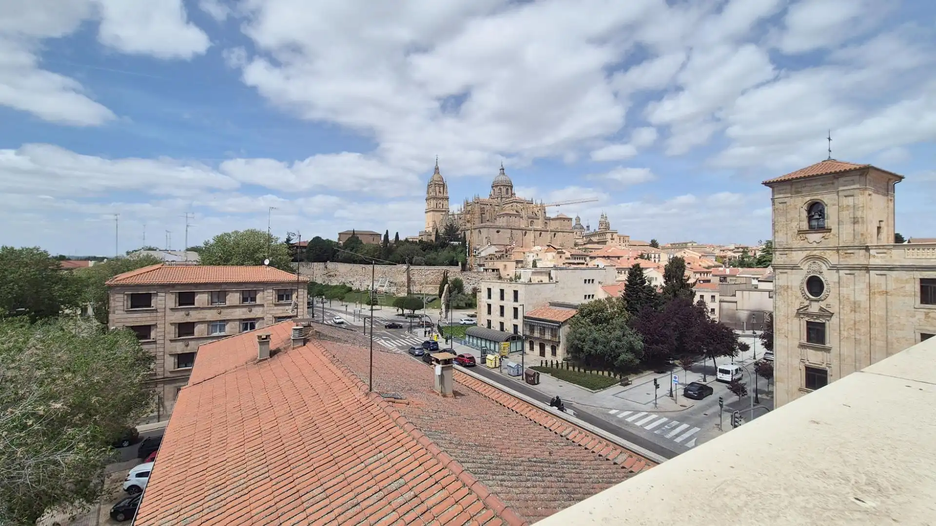 Vista exterior de Piso en venta en Salamanca con Calefacción y Amueblado