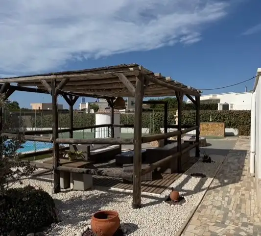 Terraza de Casa o chalet en venta en Almería con Aire acondicionado, Jardín privado y Terraza