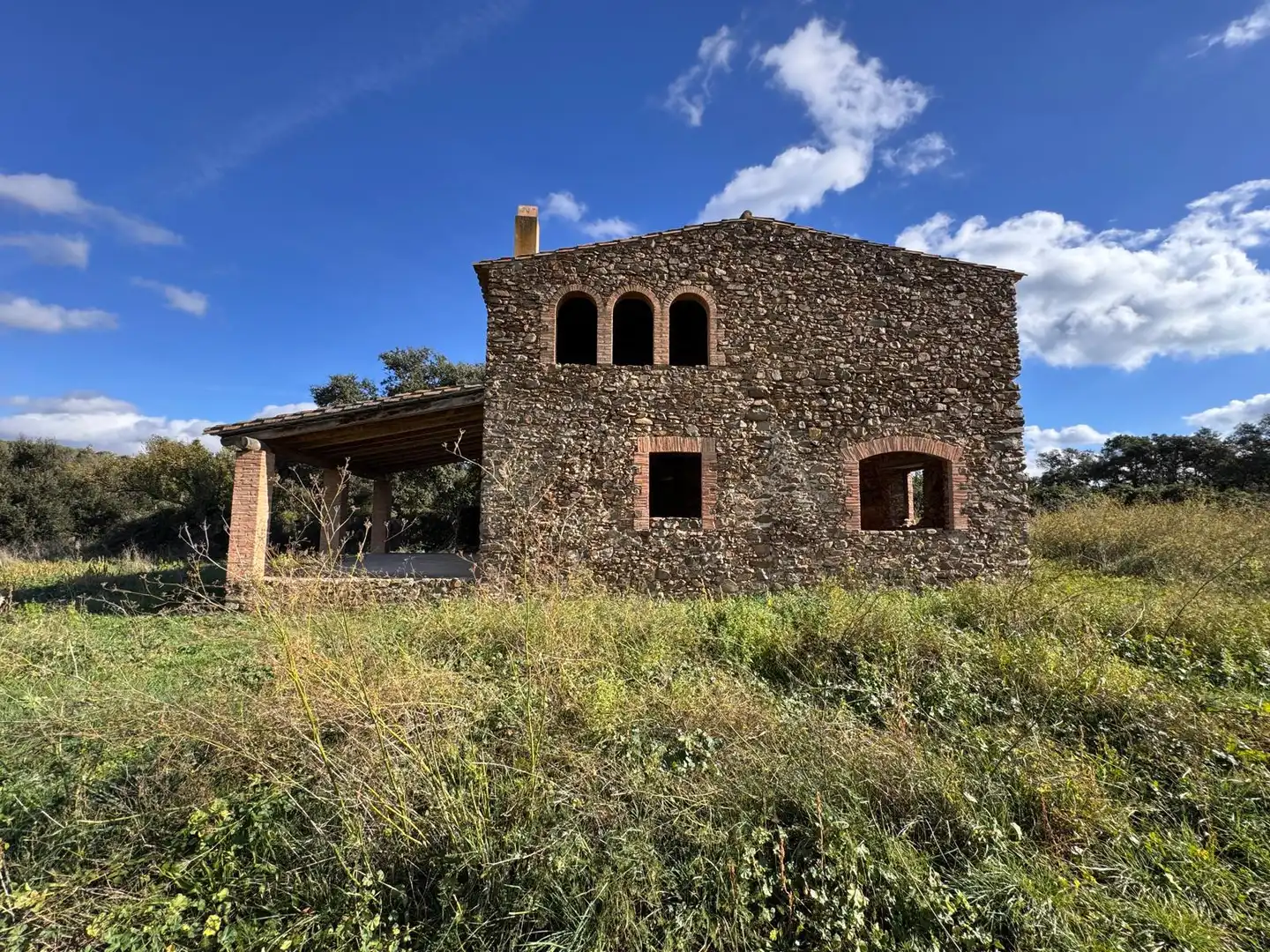 Vista exterior de Casa o xalet en venda en Cruïlles, Monells I Sant Sadurní de L'Heura amb Jardí privat, Terrassa i Traster
