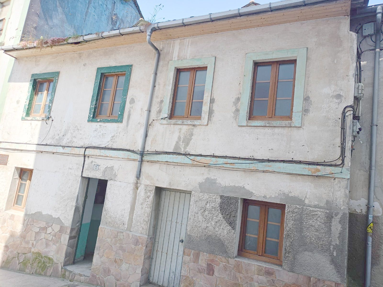 Exterior view of Single-family semi-detached for sale in Valdés - Luarca  with Terrace
