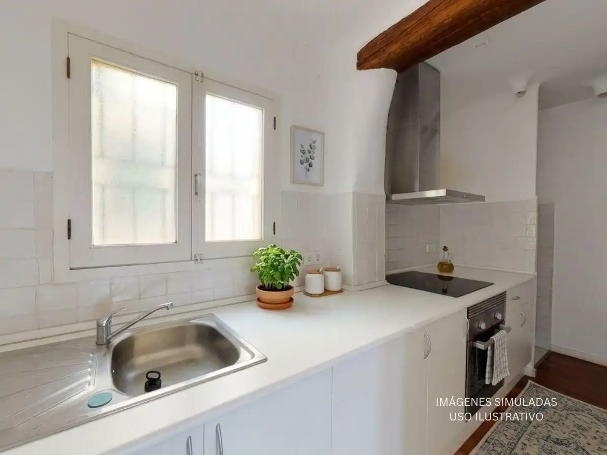 Cocina de Casa adosada en venta en Altea con Jardín privado y Terraza