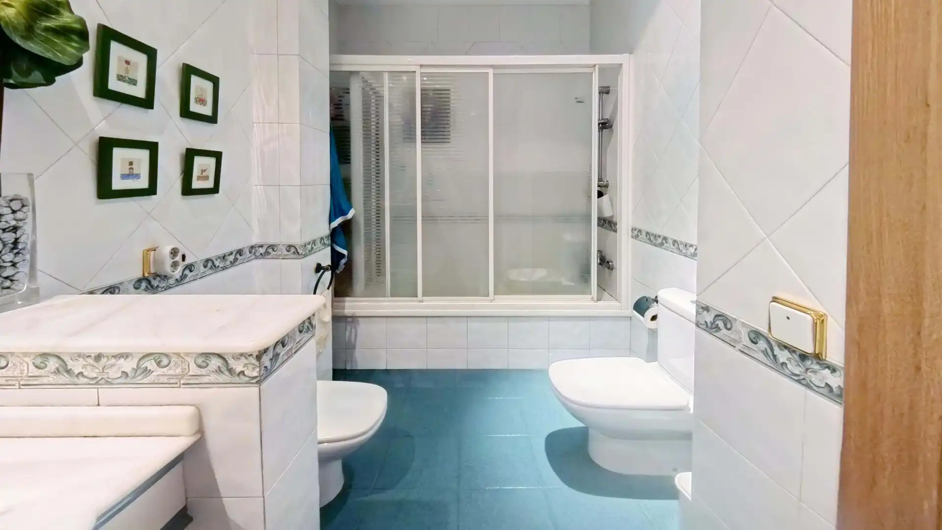 Baño de Casa o chalet en venta en Almagro con Aire acondicionado, Calefacción y Terraza