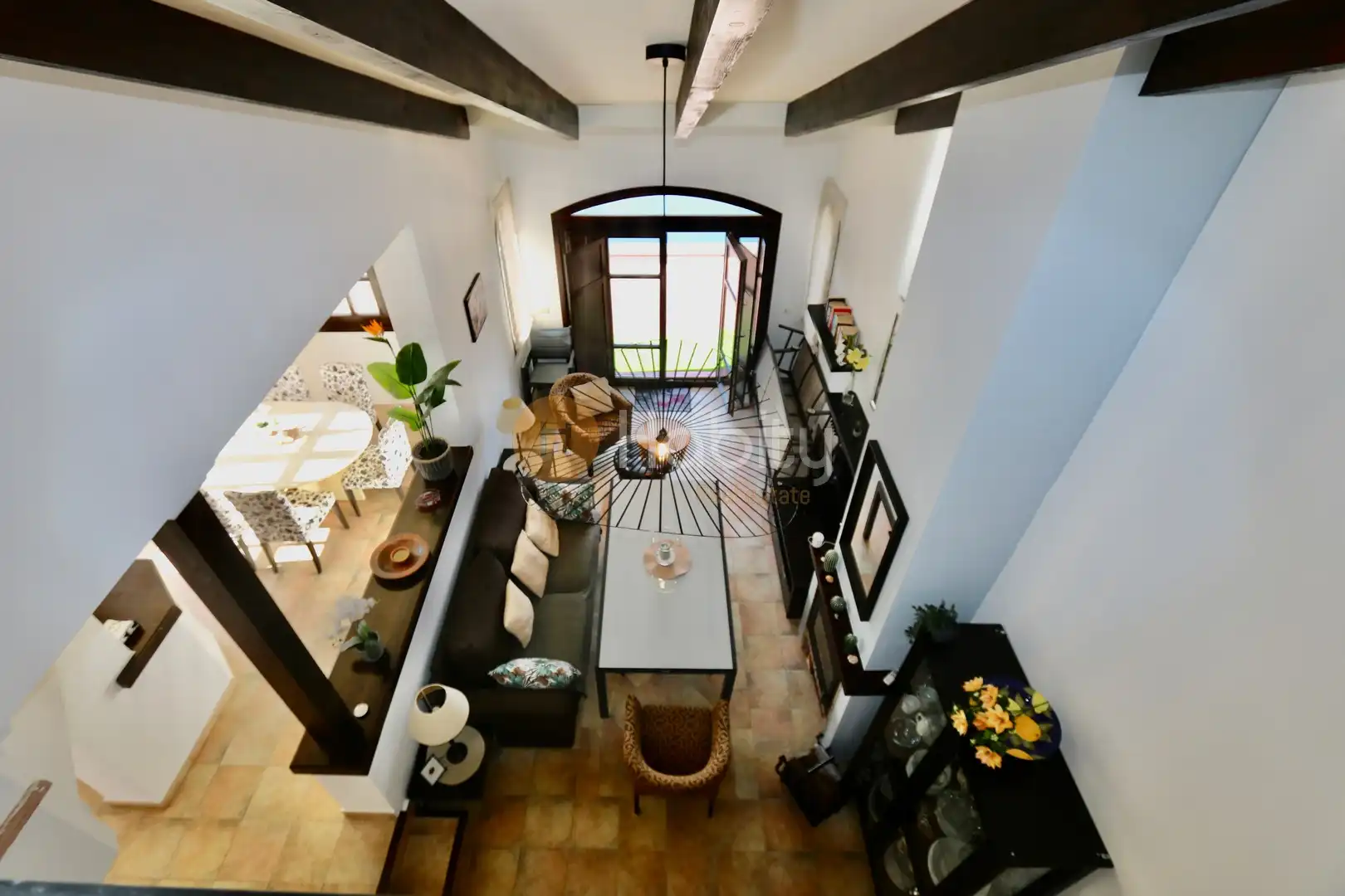 Sala d'estar de Casa o xalet en venda en Fuente Álamo de Murcia amb Aire condicionat, Calefacció i Jardí privat