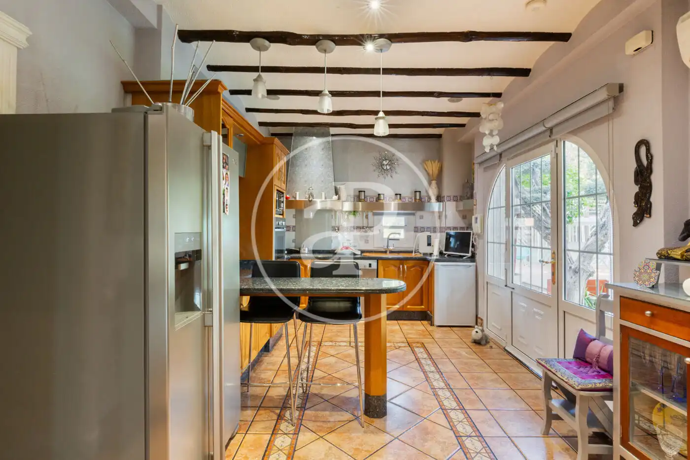 Cocina de Casa o chalet en venta en Elda con Aire acondicionado, Calefacción y Jardín privado