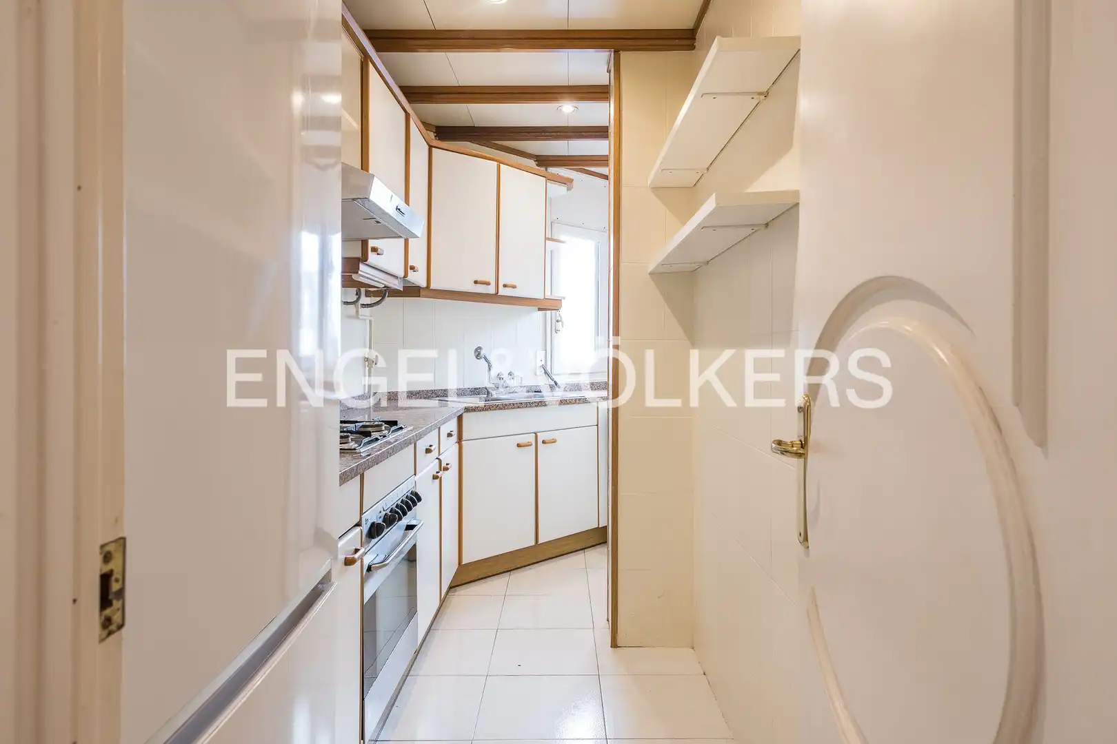Cocina de Piso en venta en Barcelona con Aire acondicionado, Calefacción y Parquet