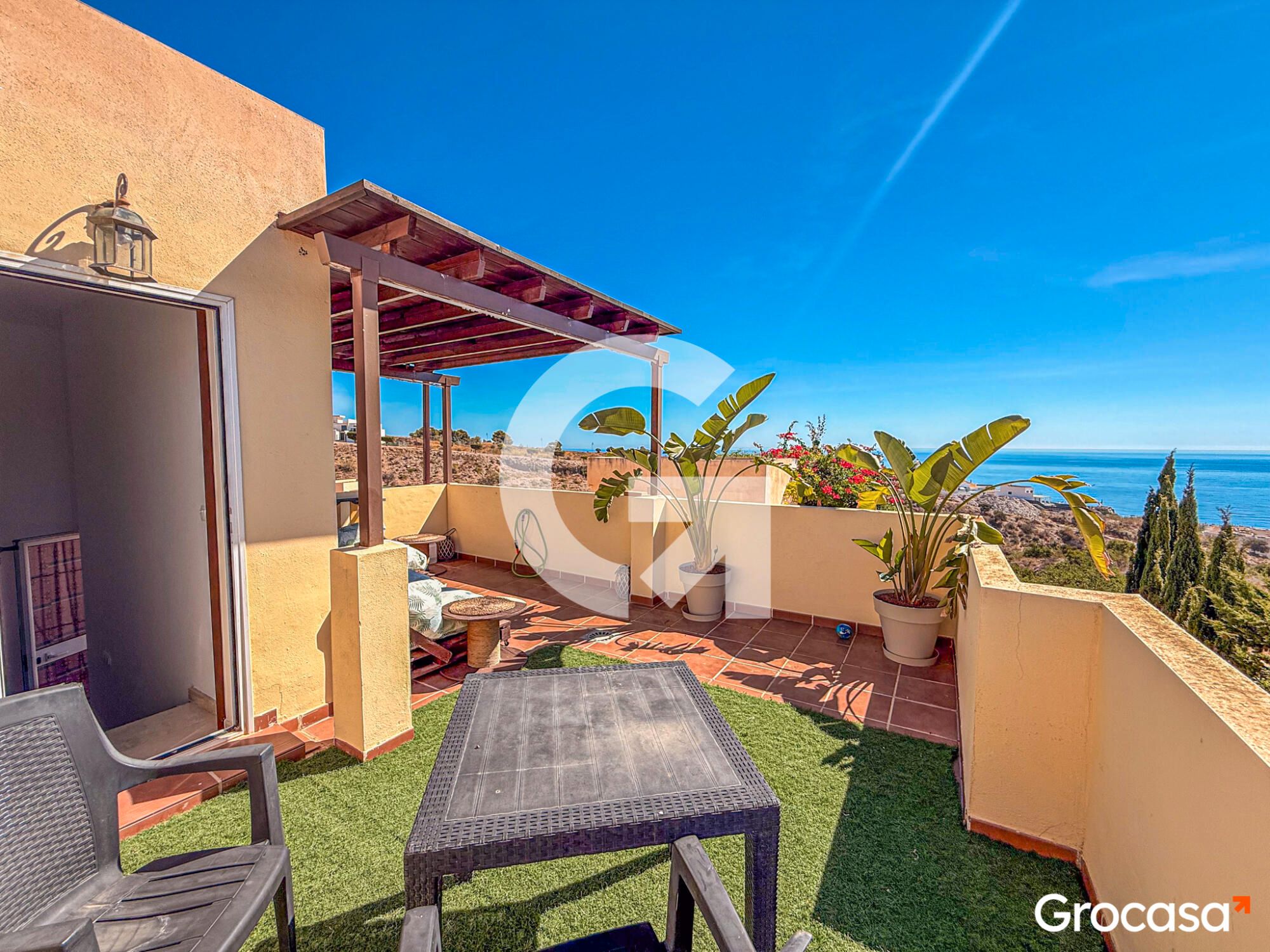 Terrace of Single-family semi-detached for sale in Vélez-Málaga  with Air Conditioner, Heating and Private garden