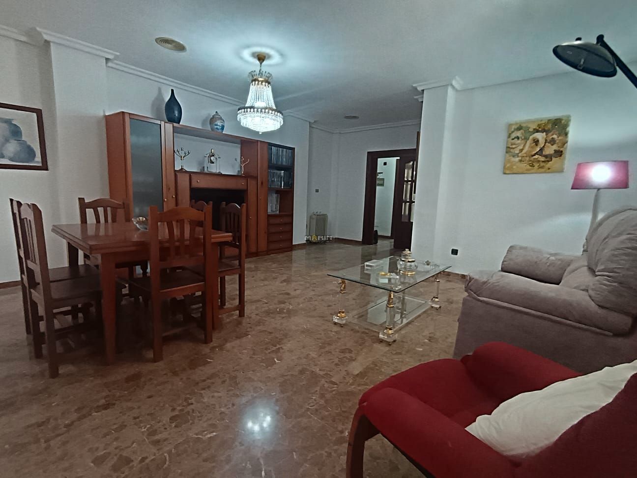 Living room of Flat to rent in Cartagena  with Air Conditioner, Furnished and Oven