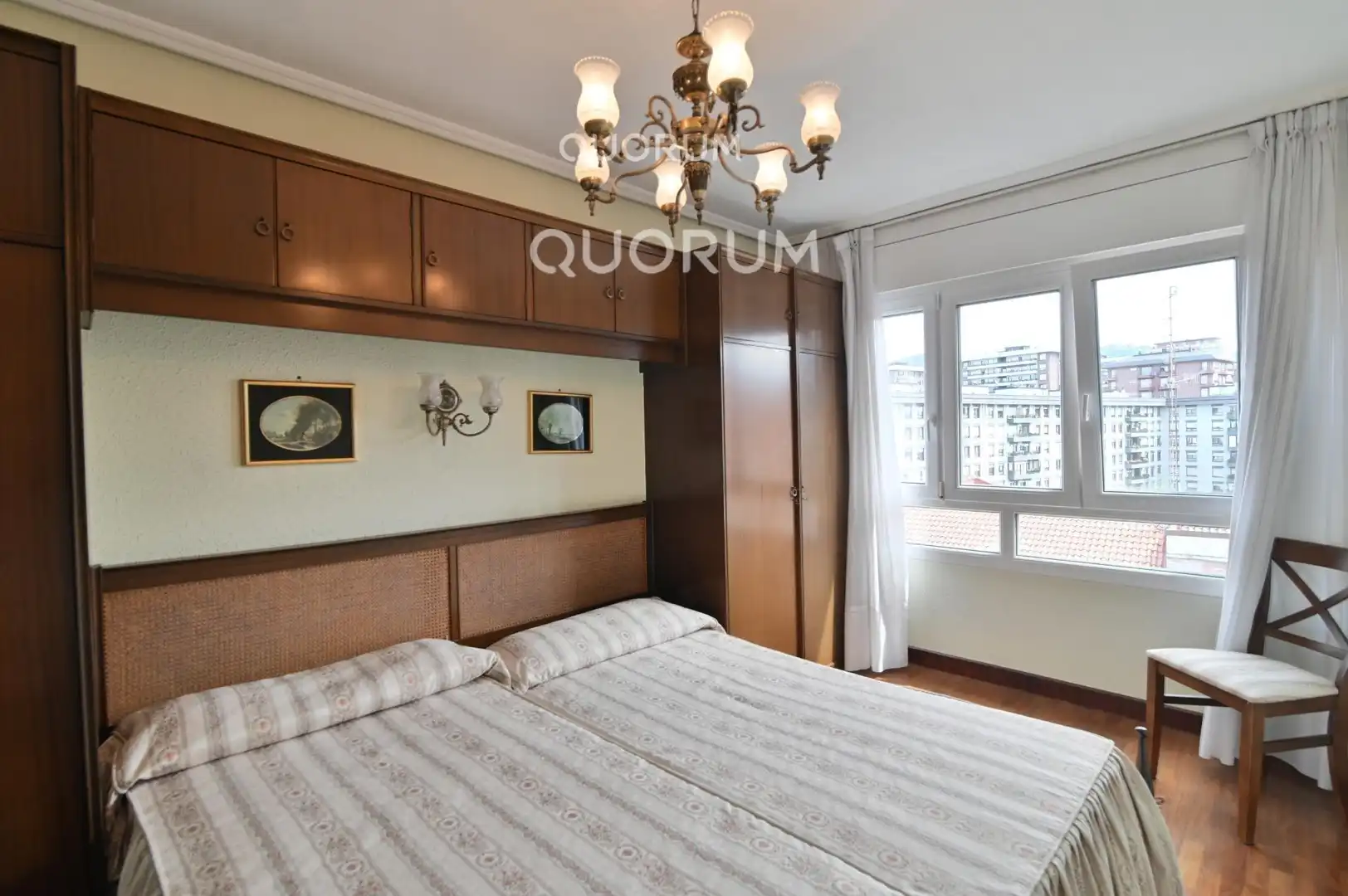 Bedroom of Flat for sale in Bilbao   with Heating and Furnished