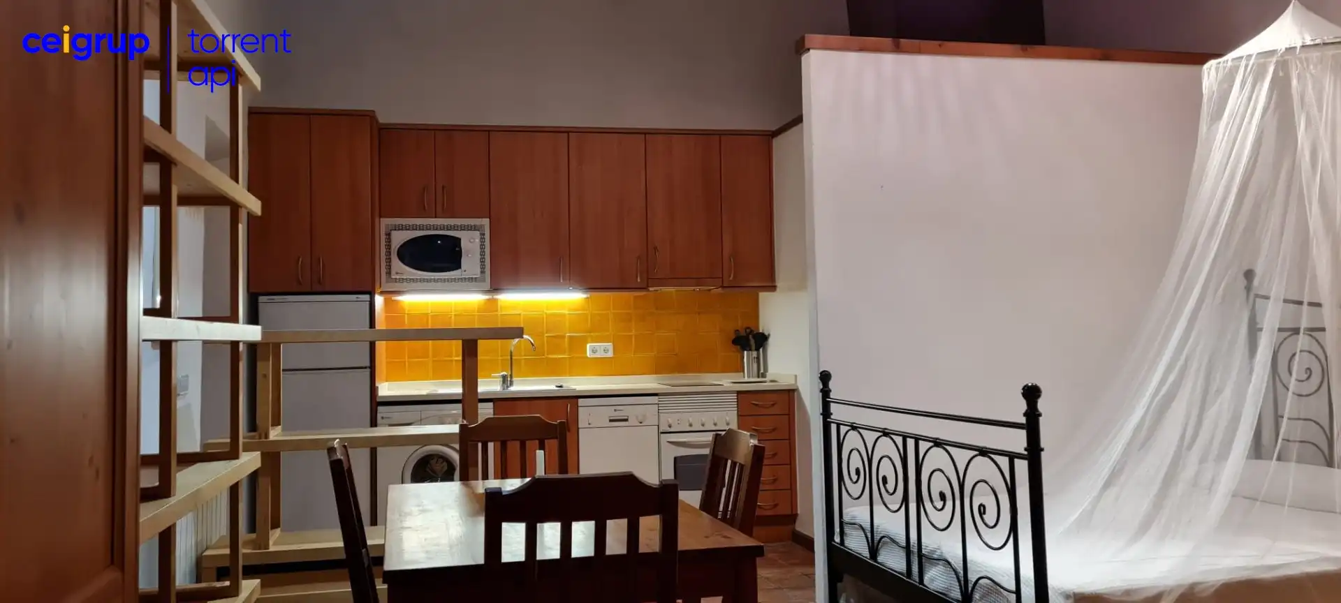 Küche von Wohnung zur Miete in Pals mit Klimaanlage, Heizung und Terrasse