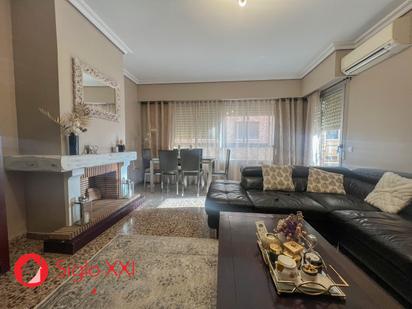 Living room of Flat for sale in Burriana / Borriana  with Air Conditioner, Heating and Furnished